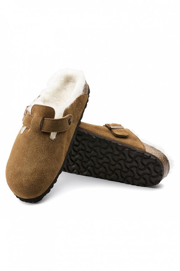 Birkenstock Boston Shearling Mink
